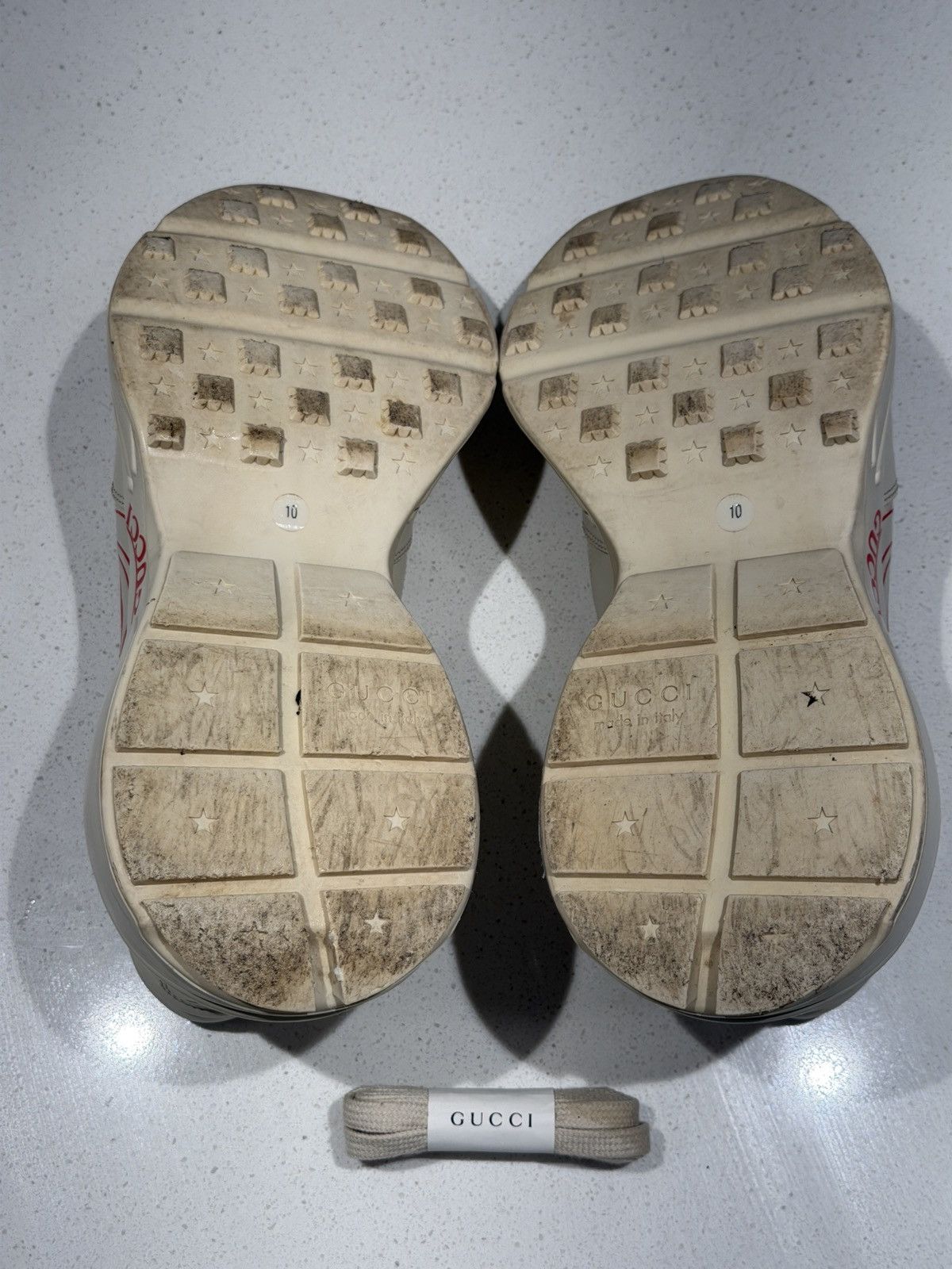 Gucci Gucci Rhyton Sneakers Size US 10 / EU 43 - 3 Thumbnail