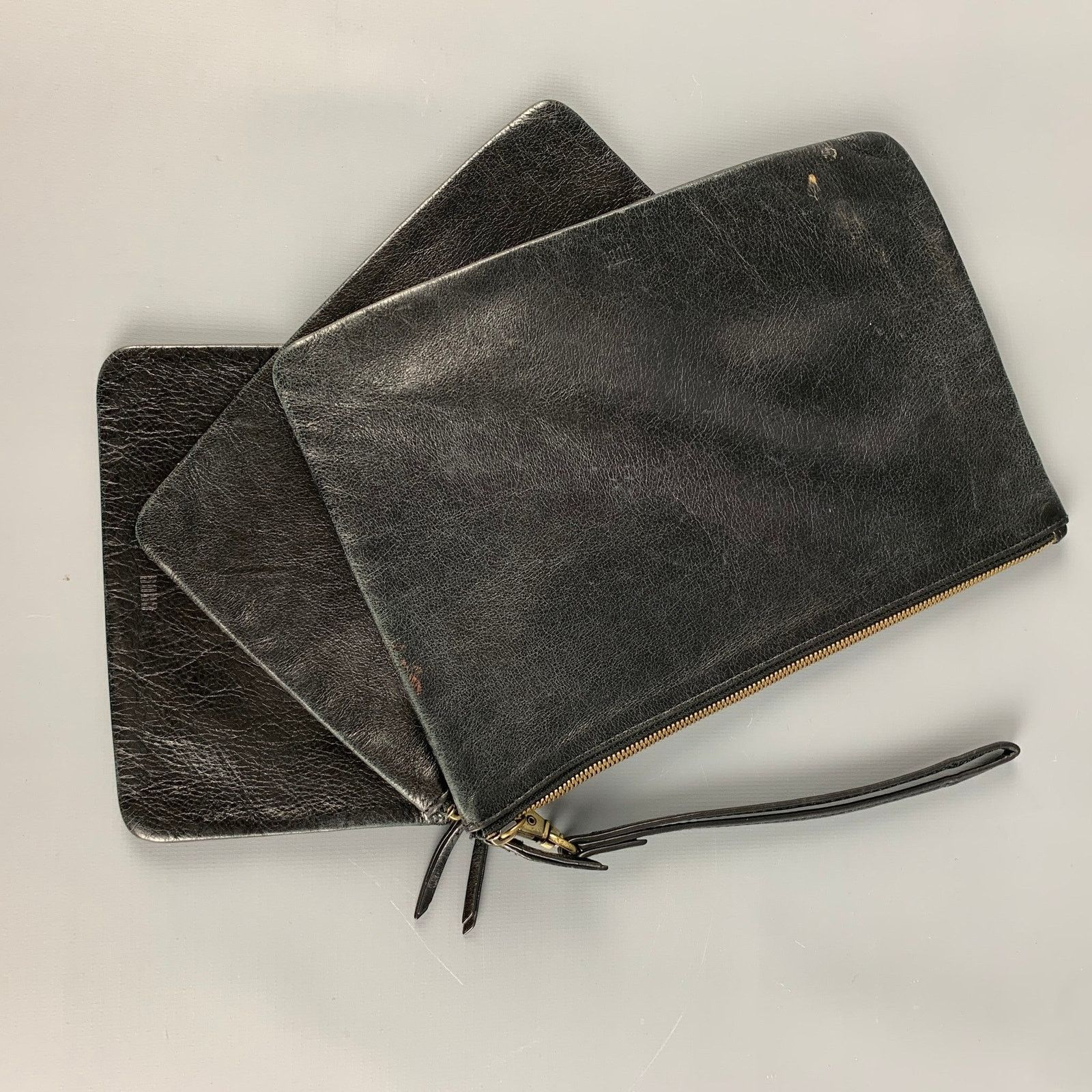 Hobo HOBO Black Leather Wristlet Handbag & Leather Goods Size ONE SIZE - 2 Thumbnail
