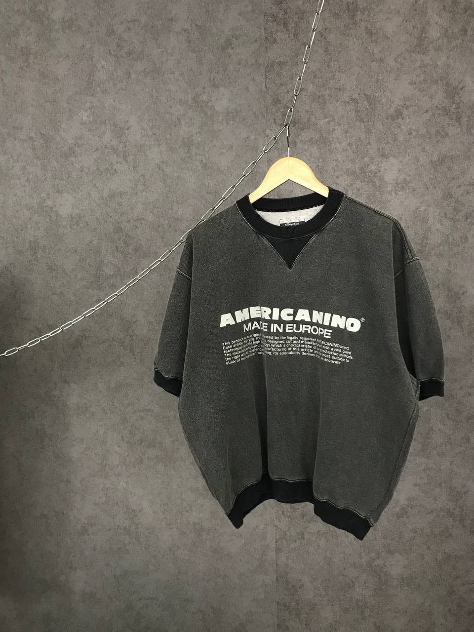 Vintage Americanino made in Europe vintage streetwear sweatshirt Size US L / EU 52-54 / 3 - 1 Thumbnail