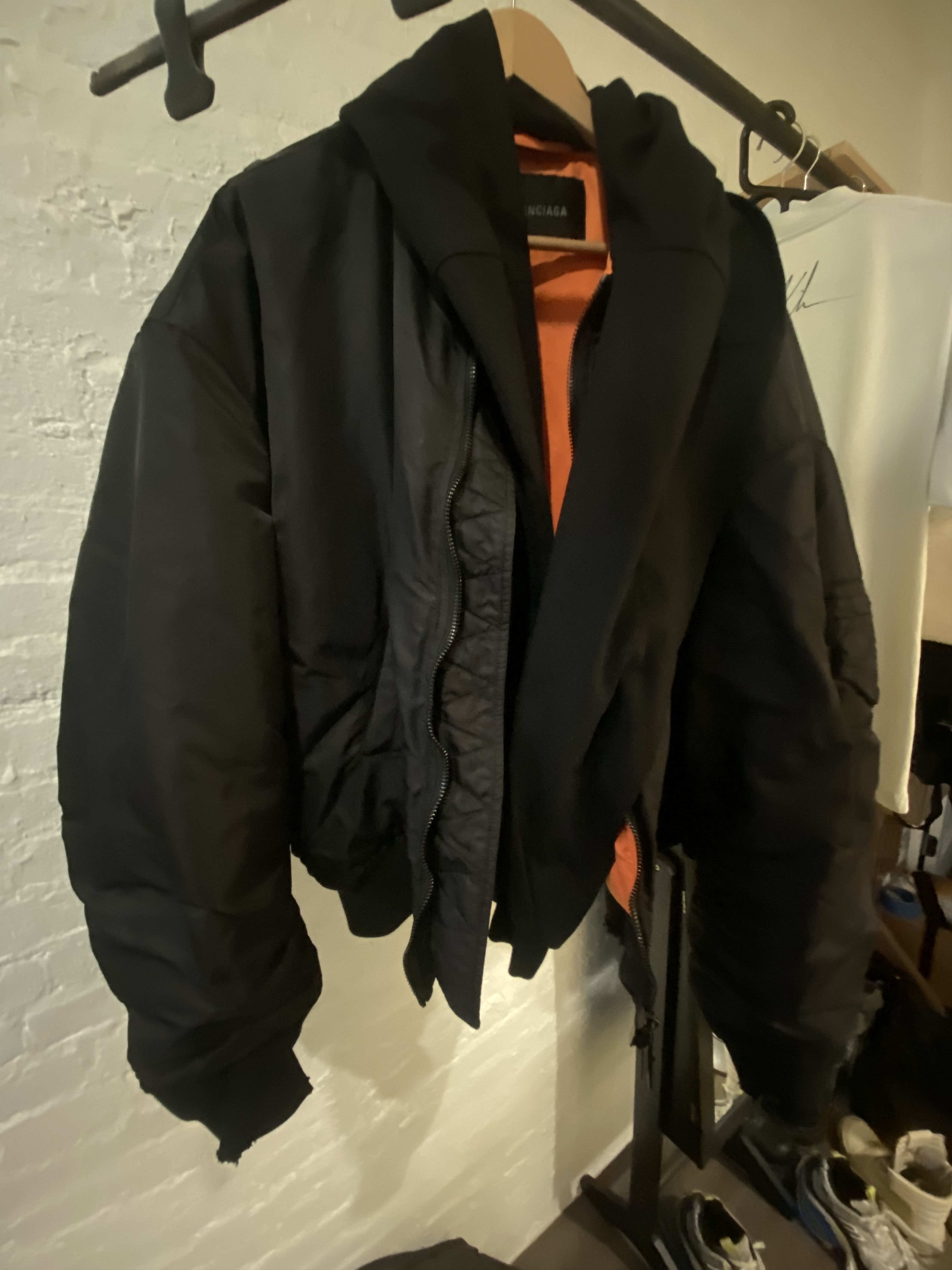 Balenciaga Puffer Jacket with Hood - Balenciaga By Nicholas