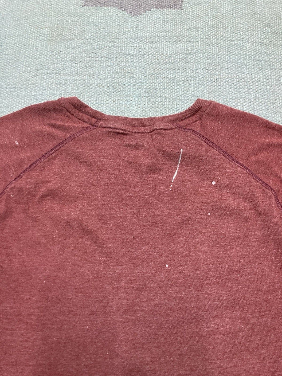 Dickies Dickies pocket t shirt temp IQ paint splatter maroon M Size US M / EU 48-50 / 2 - 13 Thumbnail