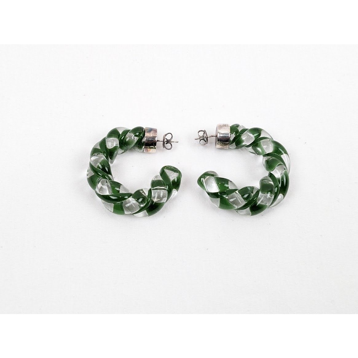 Bottega Veneta o1rshd1 Size: OS / Women's Sterling Silver/Glass Earrings Size ONE SIZE - 1 Thumbnail
