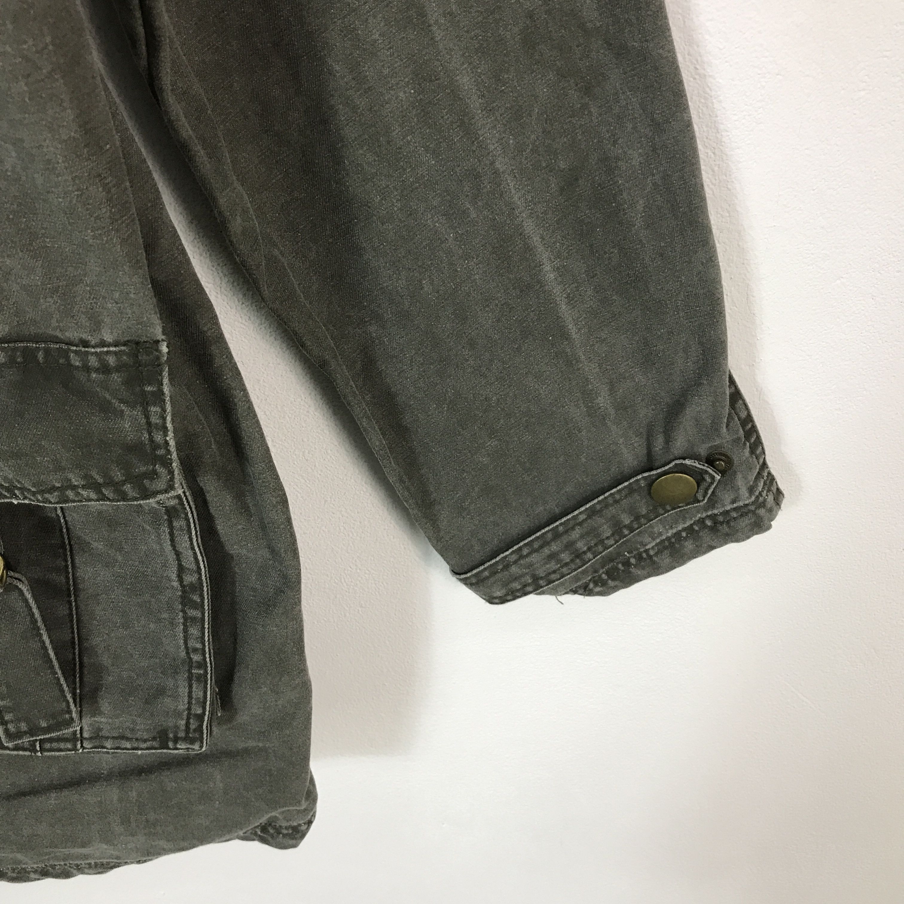If Six Was Nine × Japanese Brand × Le Grande Bleu (L.G.B.) CRAZY ANGEL BLACK FADED STYLR HOODIES JACKET Size US L / EU 52-54 / 3 - 6 Thumbnail