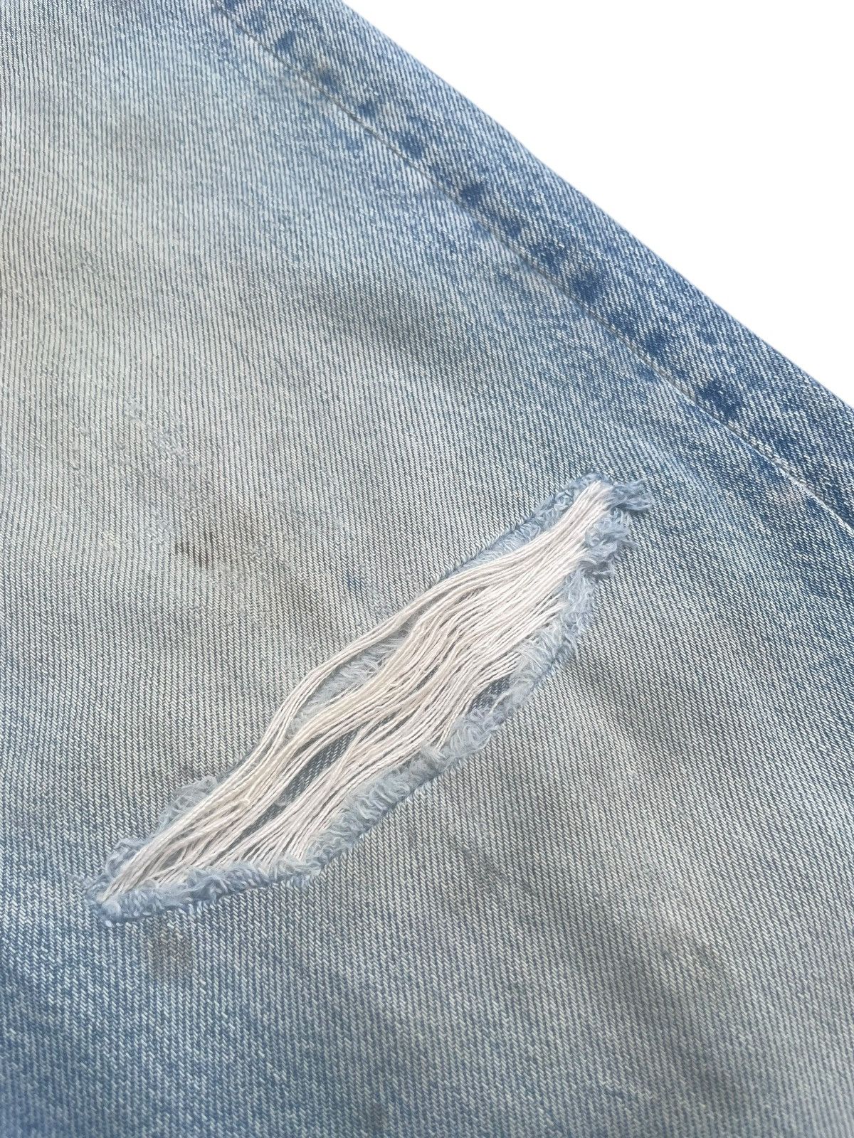 Levi's Vintage 1986 Levis 501 Single R Distresed Size US 38 / EU 54 - 7 Thumbnail