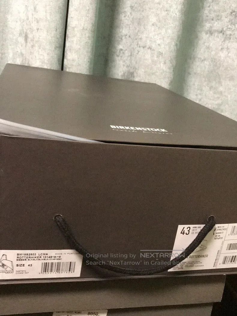 Rick Owens Rick Owens Birkenstock Black Footwear Size 43. Size US 10 / EU 43 - 4 Thumbnail