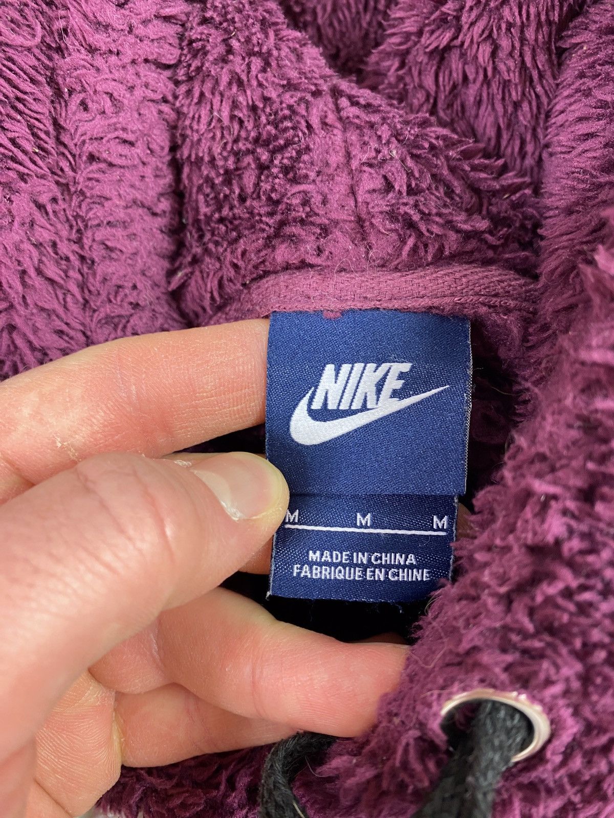 Nike × Vintage Vintage Nike Custom UFO Center Swoosh Oversize Hoodie Y2K UK Size US S / EU 44-46 / 1 - 9 Thumbnail
