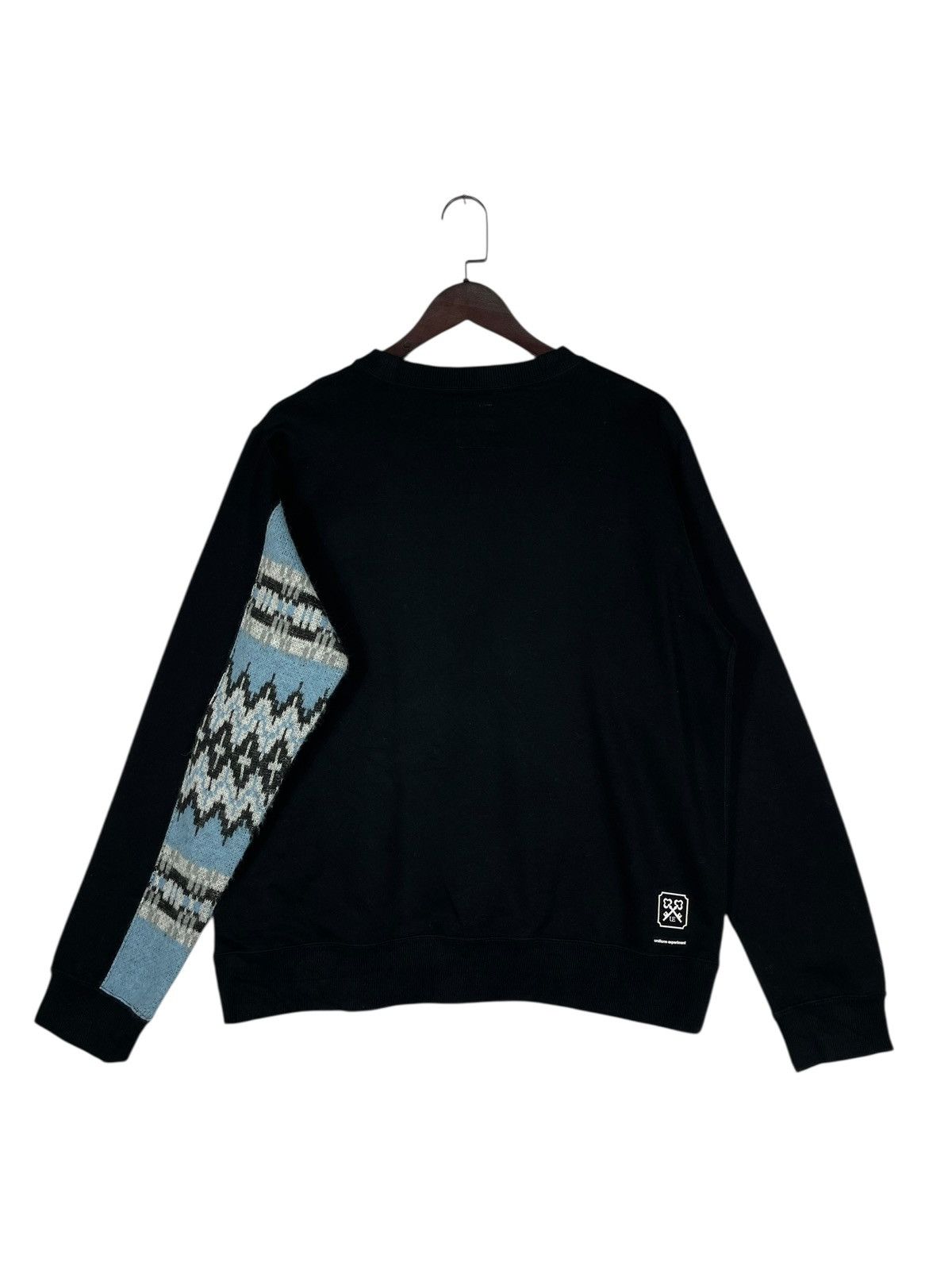 uniform experiment Uniform Experiment Nordic Knit Patch Sweatshirt Size US L / EU 52-54 / 3 - 2 Thumbnail