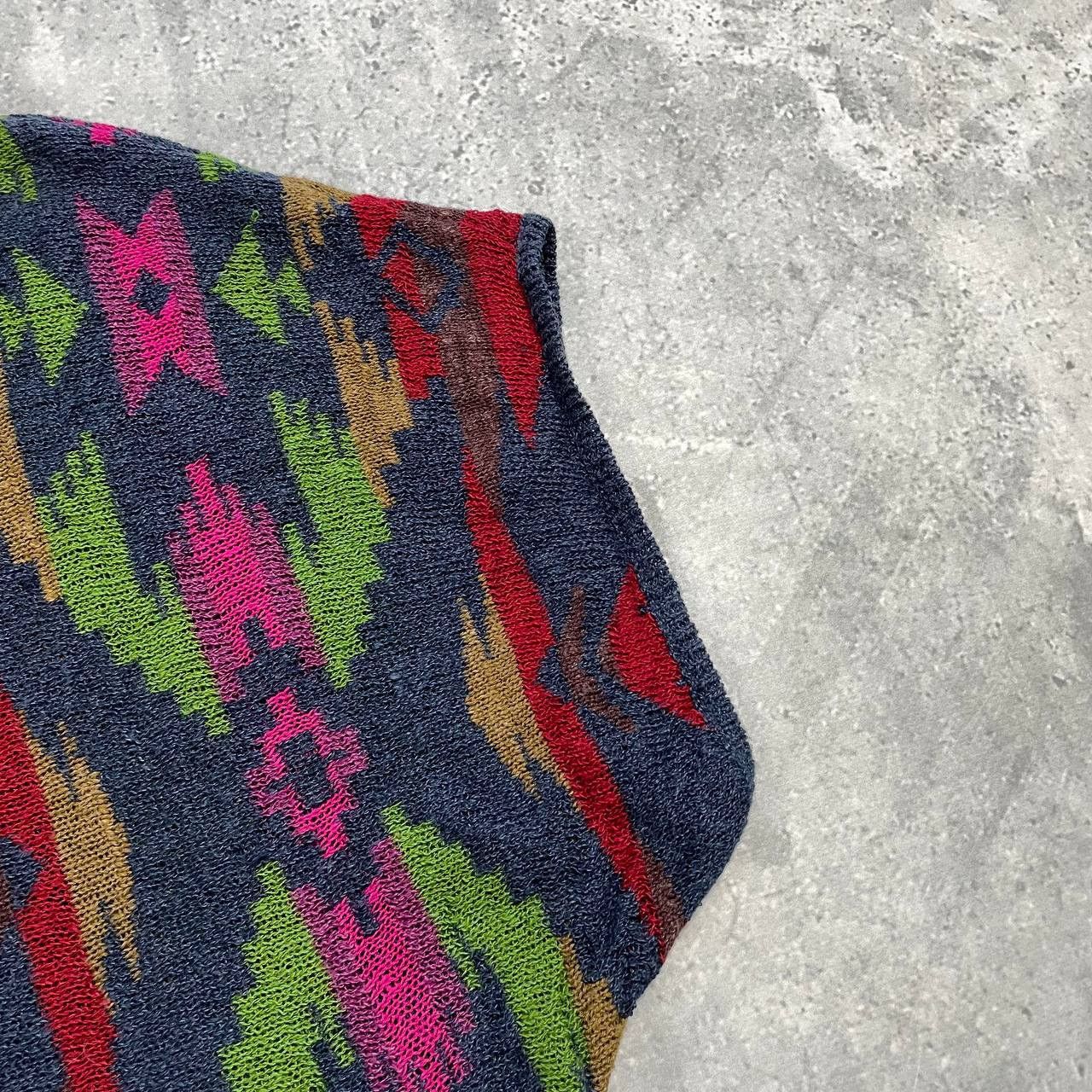 Denim & Supply Ralph Lauren Denim & Supply Ralph Lauren Aztec Pattern SS Sweater Women’s Size XS / US 0-2 / IT 36-38 - 19 Thumbnail