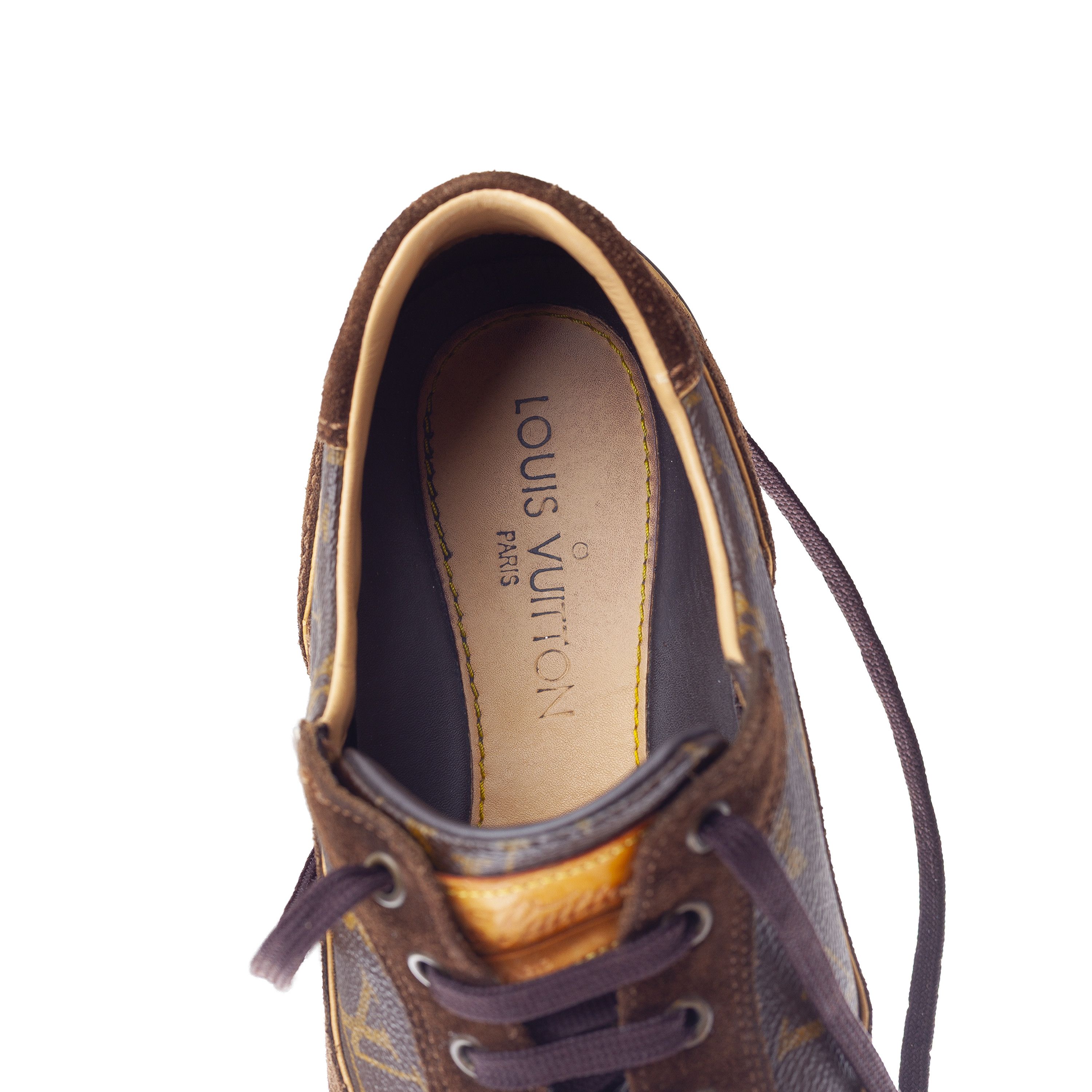 Louis Vuitton Brown Monogram Canvas Energie Low Top Sneakers