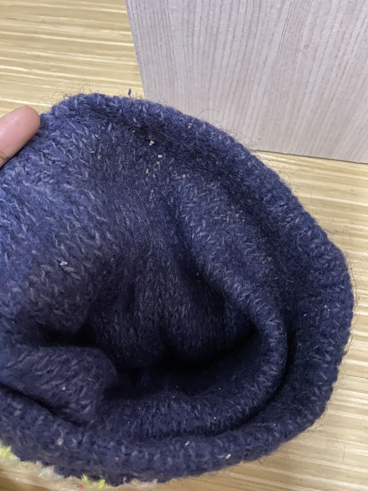 Japanese Brand × Vintage Japanese Brand Knit Beanie Hat Size ONE SIZE - 5 Thumbnail