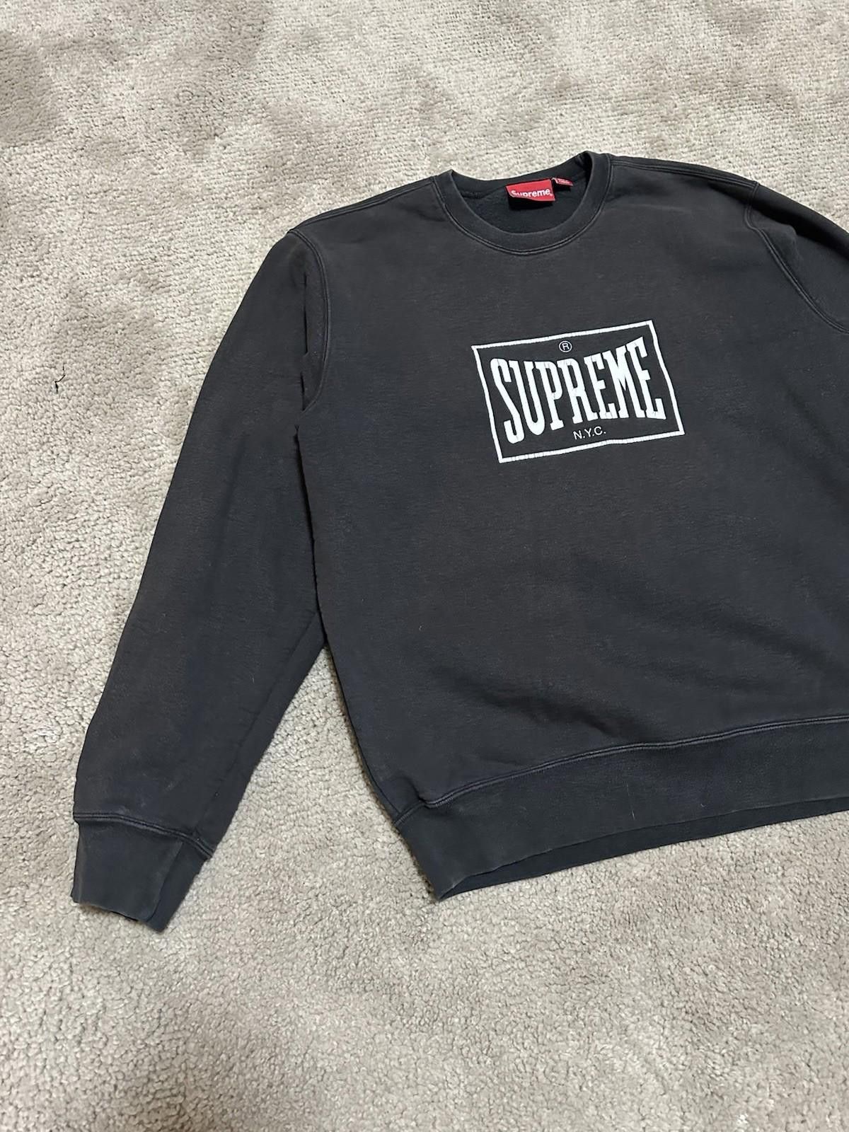 Supreme Supreme Warm Up Crewneck Sweatshirt Sz L Size US L / EU 52-54 / 3 - 2 Thumbnail