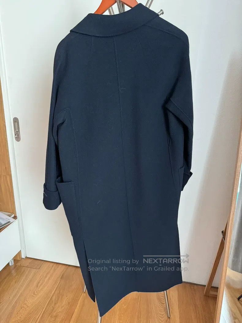 Max Mara Max Mara Long Overcoat, Dark Navy Blue Size S / US 4 / IT 40 - 2 Thumbnail
