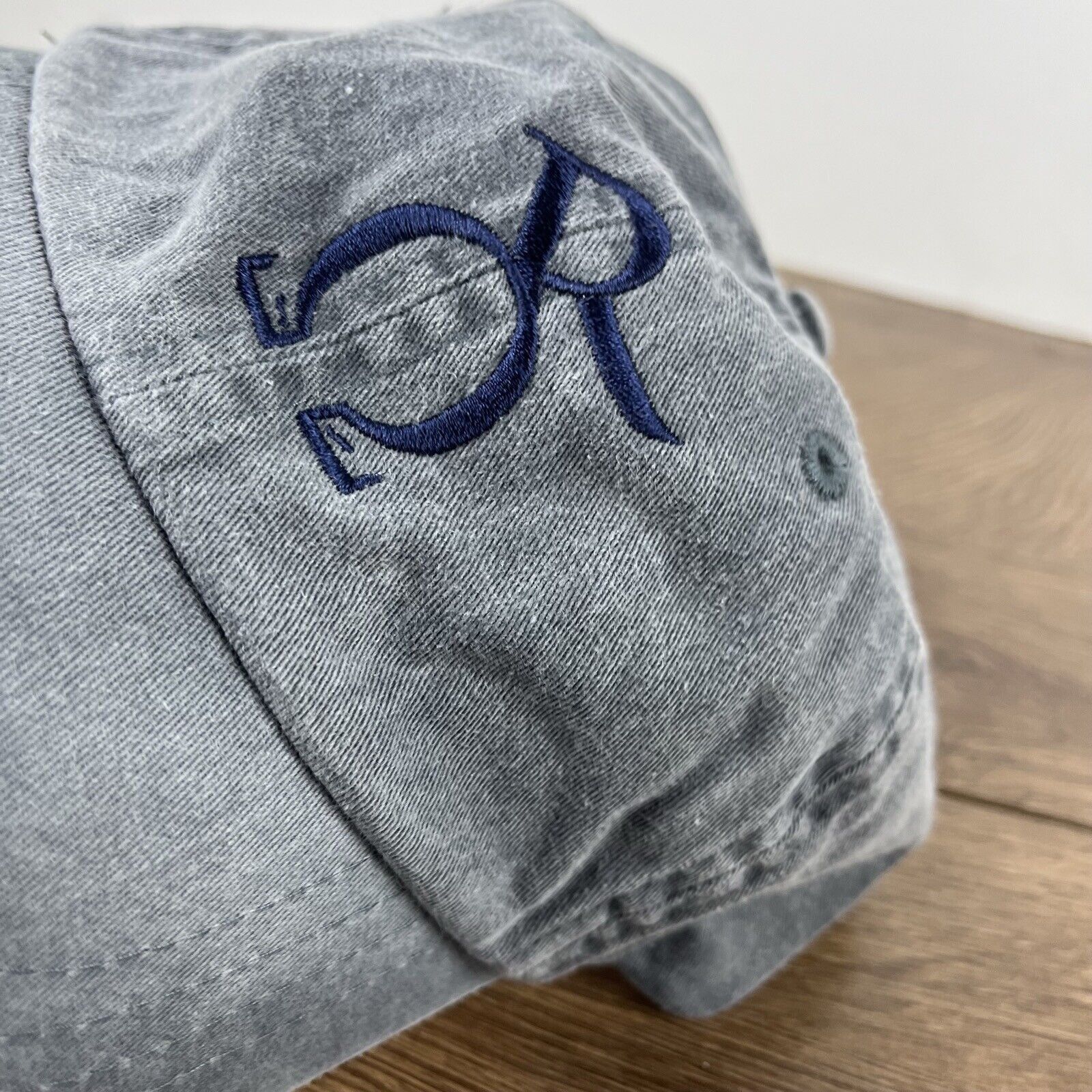 Other OR Baseball Hat O R Hat Gray Hat Adjustable Hat Gray Adult H Size ONE SIZE - 8 Thumbnail