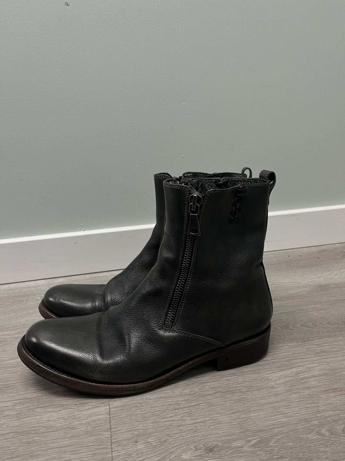 John Varvatos 🔥 Parisian double zip boot. 10 Size US 10 / EU 43 - 9 Thumbnail