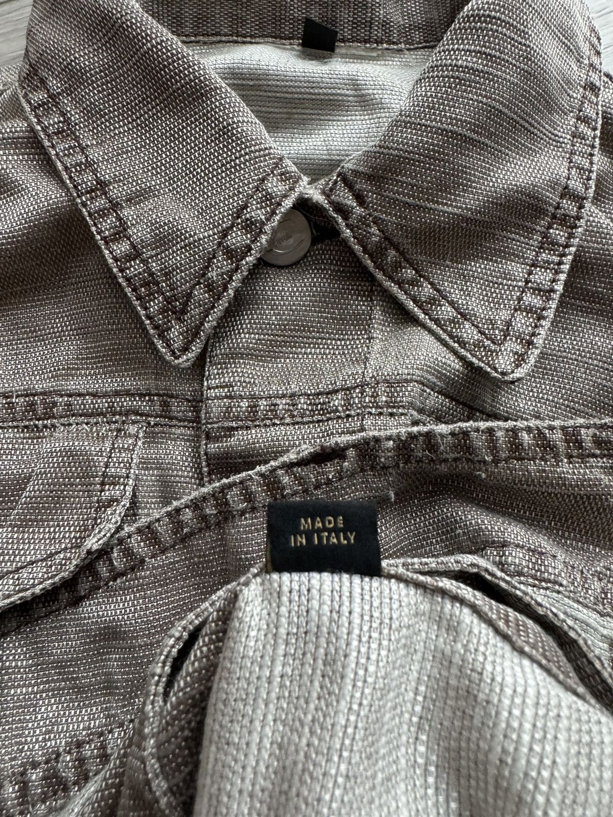 Just Cavalli × Roberto Cavalli × Vintage 🕰️ VINTAGE 00’S ROBERTO CAVALLI AVANT GARDE DENIM JACKET Size XS / US 0-2 / IT 36-38 - 7 Thumbnail