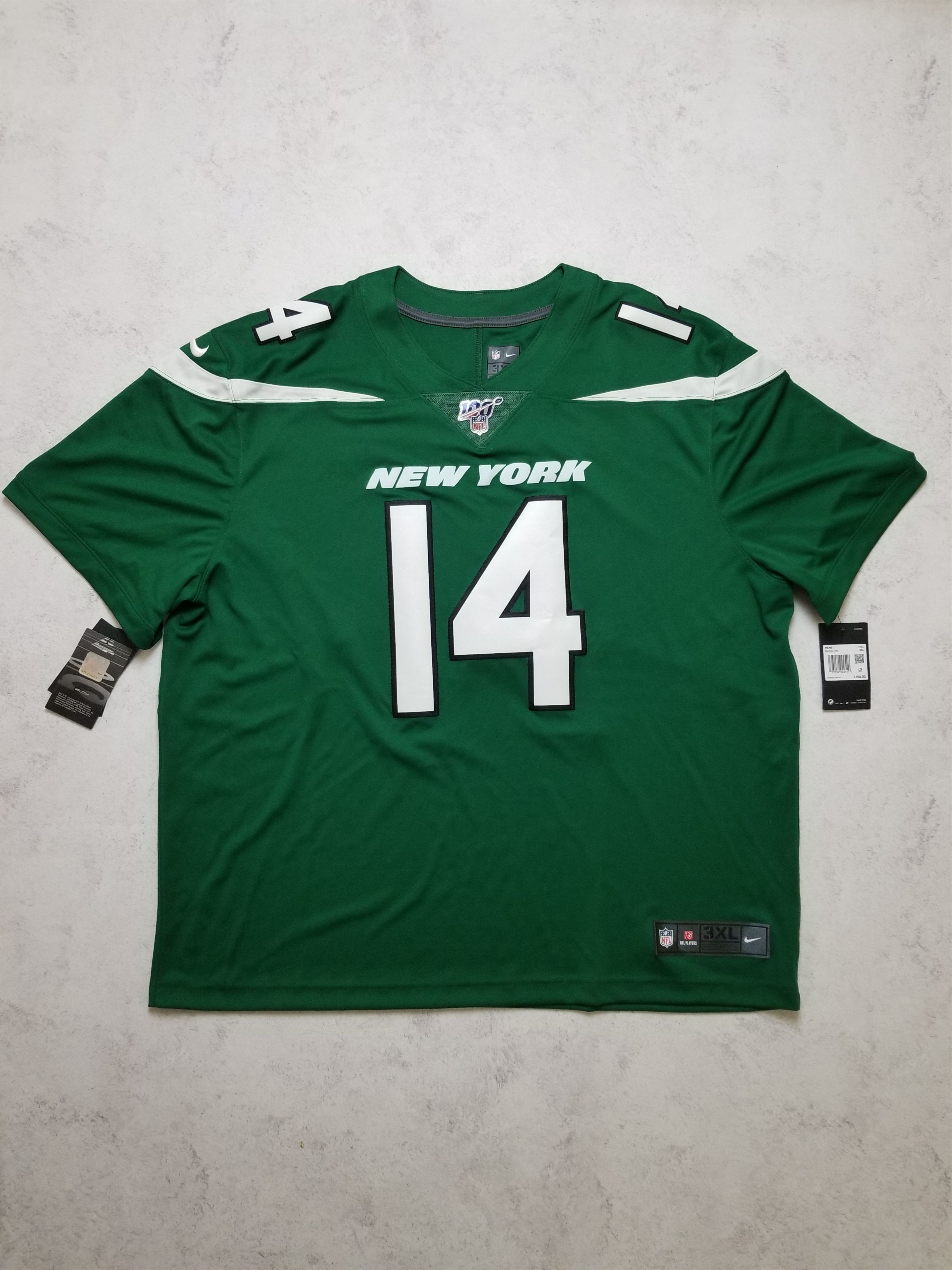 Nike Nike NFL New York Jets SAM DARNOLD #14 Stitched Jersey Size US XXL / EU 58 / 5 - 1 Thumbnail