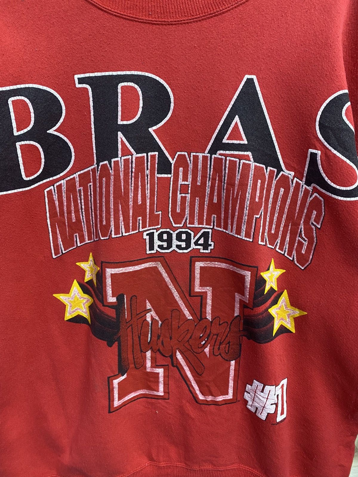 Other 80' Nebraska Cornhuskers 1994 National Champions sweatshirt. Size US XL / EU 56 / 4 - 2 Thumbnail