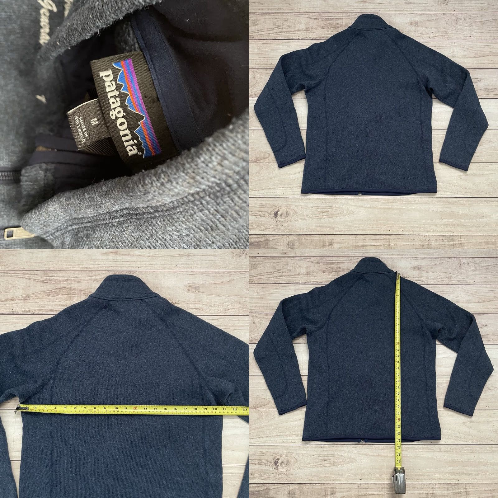 Patagonia Patagonia Mens Better Sweater Jacket Full Zip Navy Blue Medium Logo Fleece Outdoor Classic Nature Athletic Regular Size US M / EU 48-50 / 2 - 8 Thumbnail
