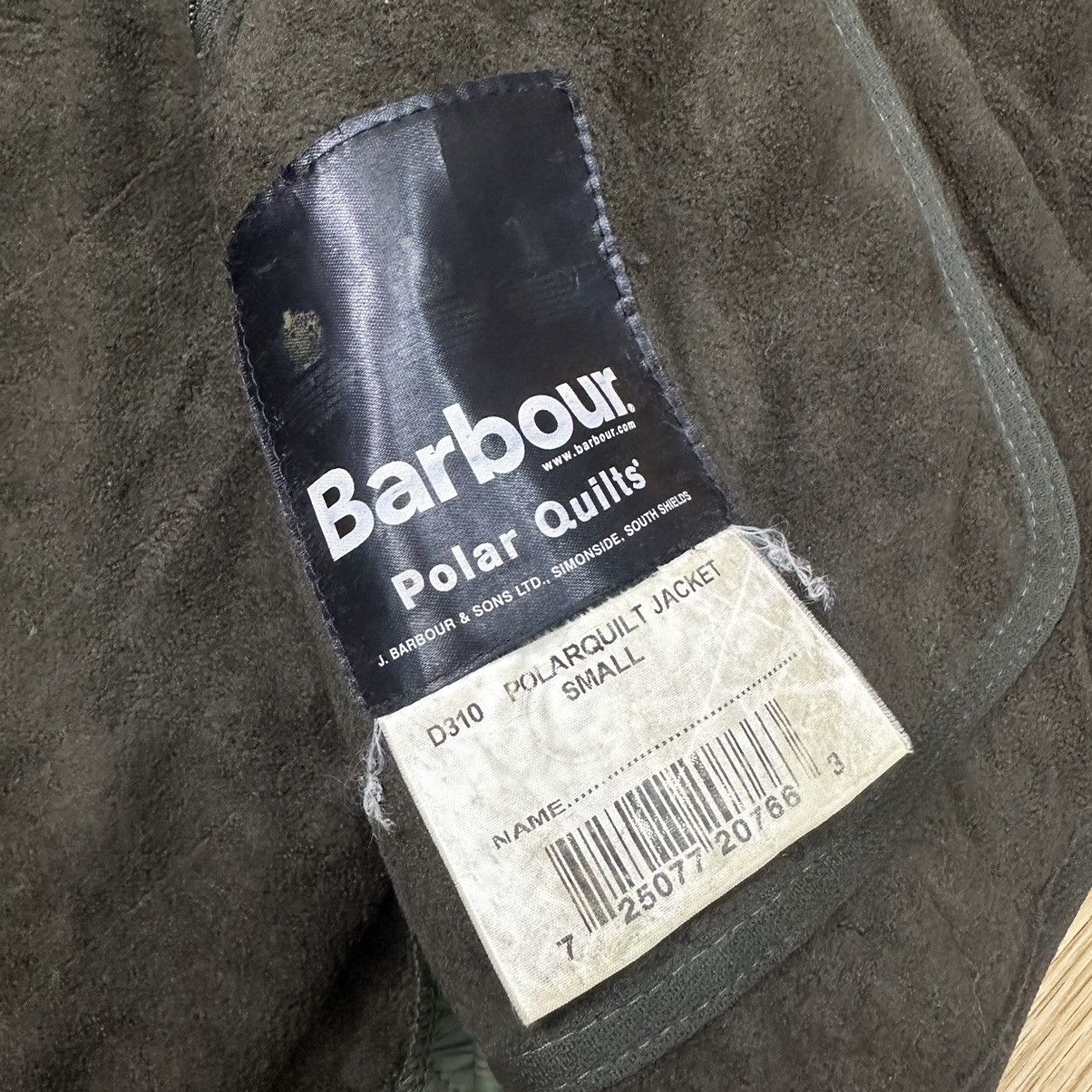 Barbour Vintage Barbour Polar Quilted Green Jacket Z183 Size US S / EU 44-46 / 1 - 16 Thumbnail
