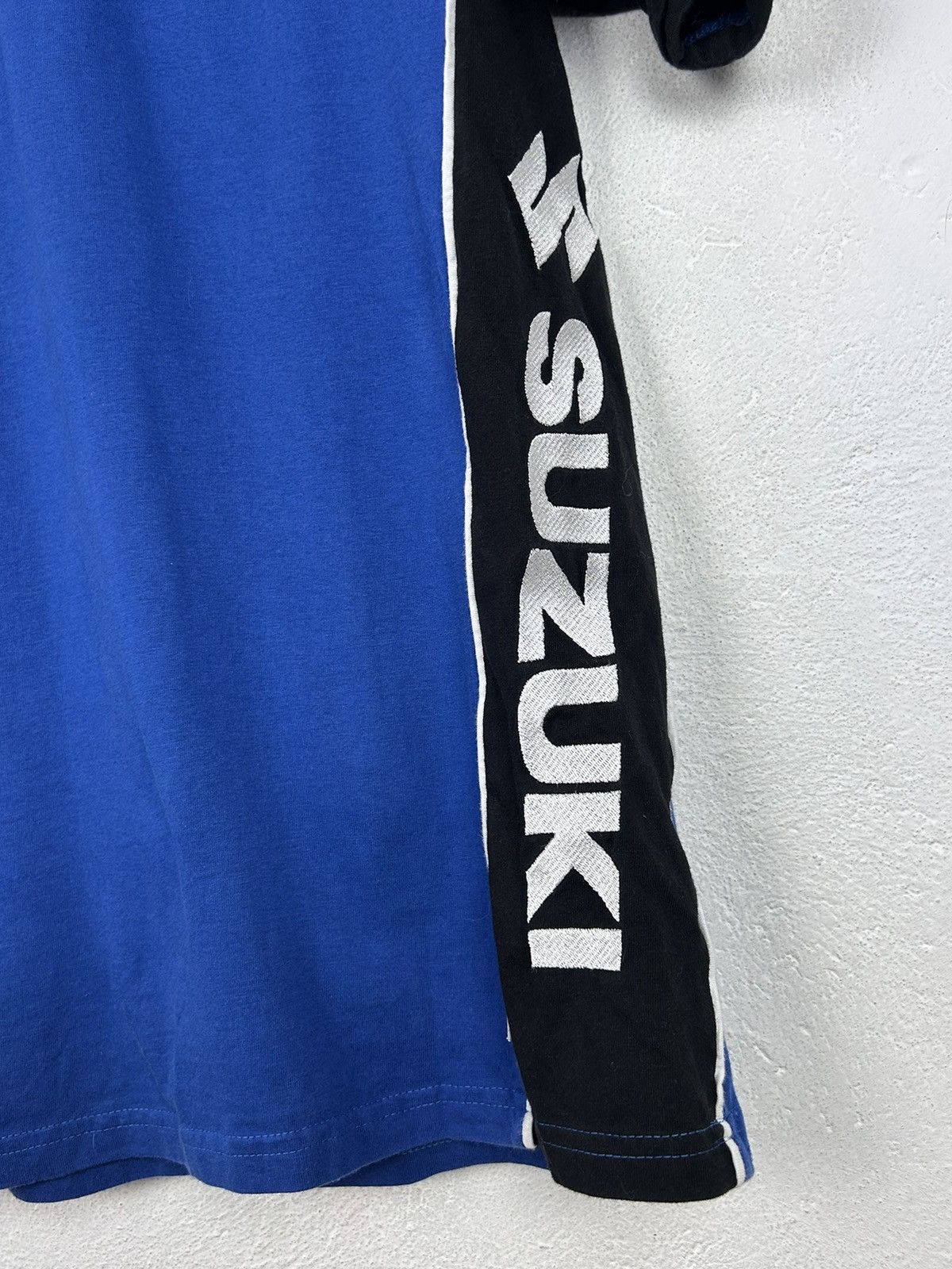 Vintage 00s Vintage Team Suzuki R GSX Clinton Racing Polo Shirt Size US M / EU 48-50 / 2 - 4 Thumbnail