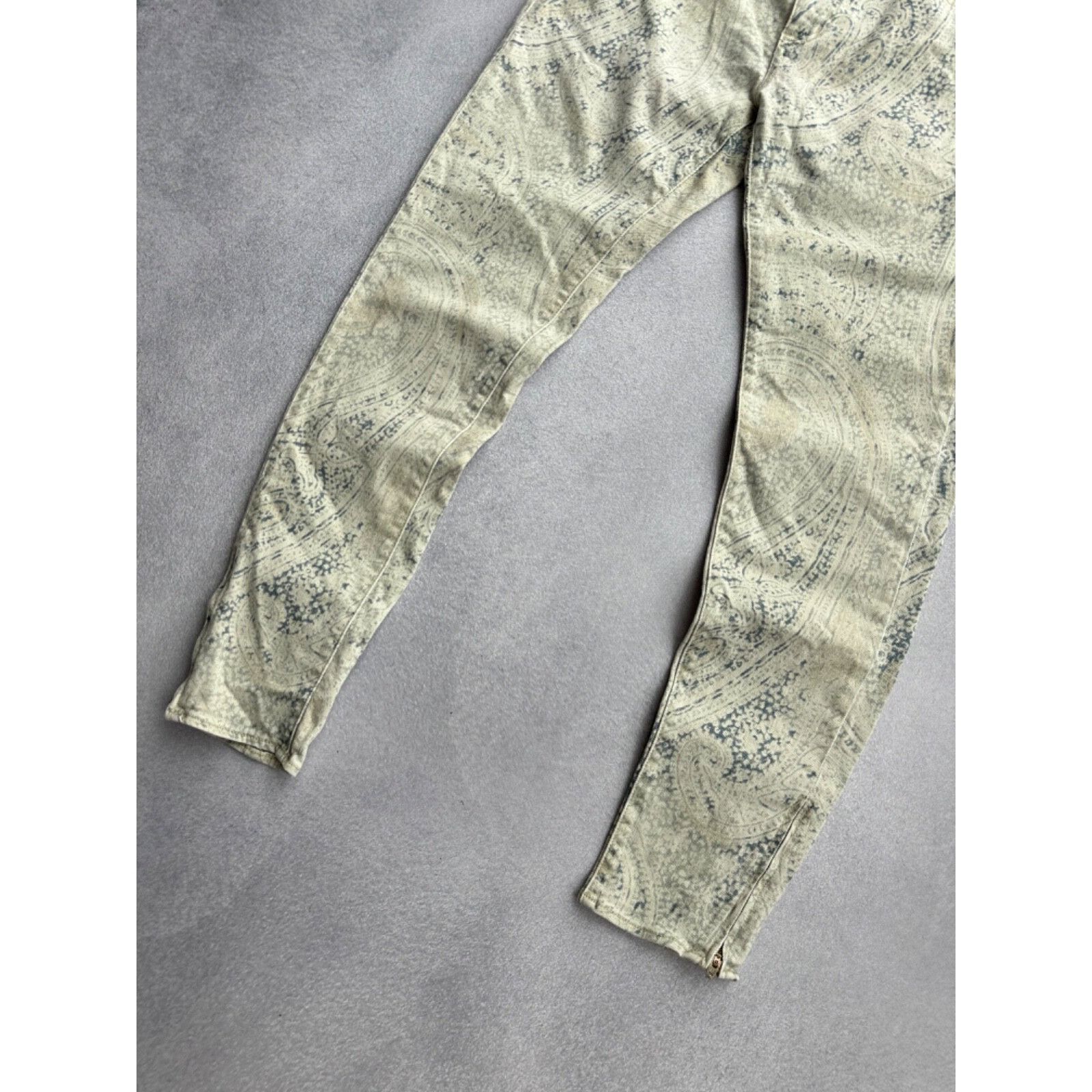 Polo Ralph Lauren VTG Denim&Supply Ralph Lauren Paisley Print Ankle Zip Pants Size US 30 / EU 46 - 8 Thumbnail
