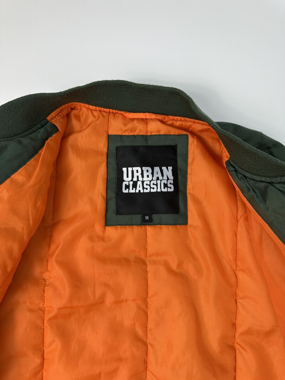Urban Classics Urban Classics Bomber Jacket Women's Zip Green Size L / US 10 / IT 46 - 9 Thumbnail