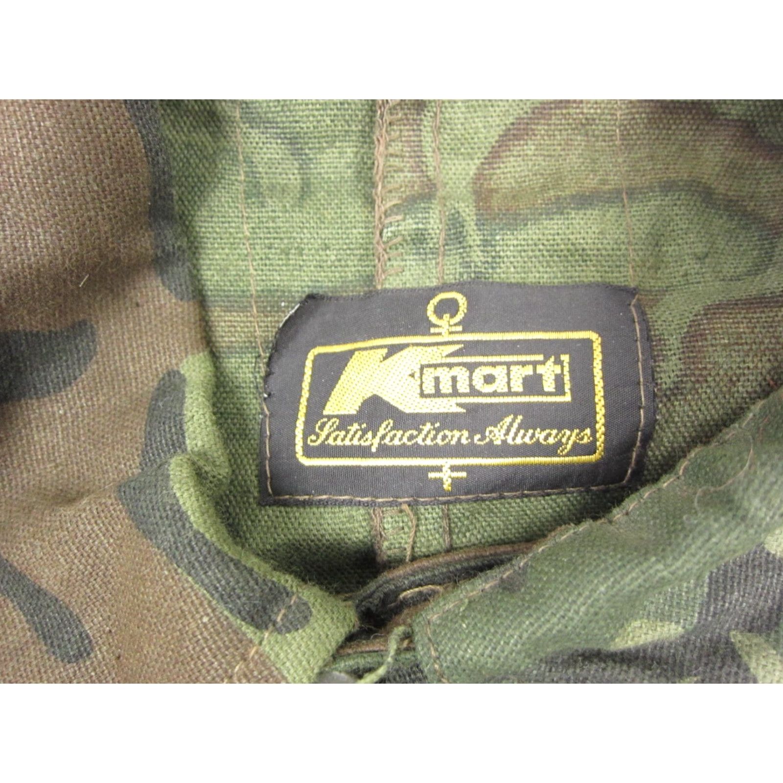 Vintage VINTAGE K-mart Shirt Camouflage Canvas Button-Up 90s Outdoor Mens M Green Cotton Canvas Button-Down Collar Shirt Size US M / EU 48-50 / 2 - 4 Thumbnail