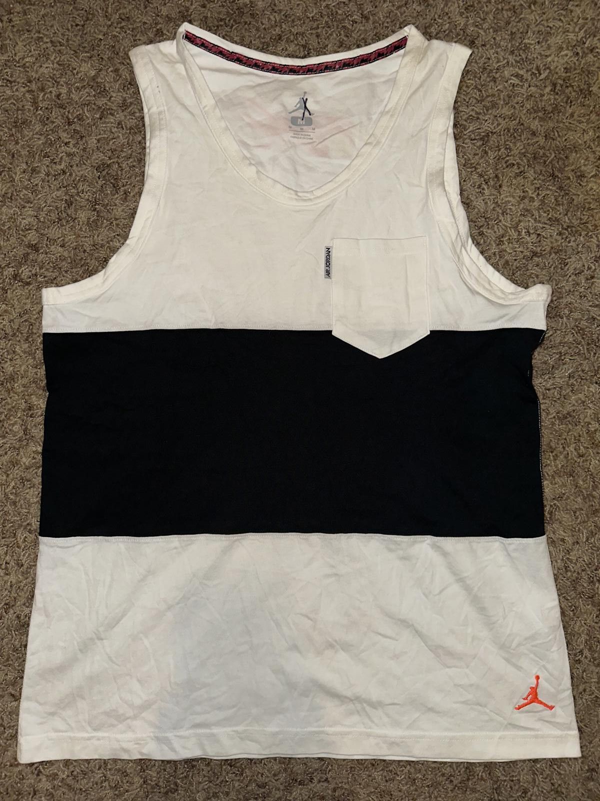 Nike Air Jordan Men’s AJVI Flight Colorblock Front Pocket Tank Top Size US M / EU 48-50 / 2 - 1 Thumbnail