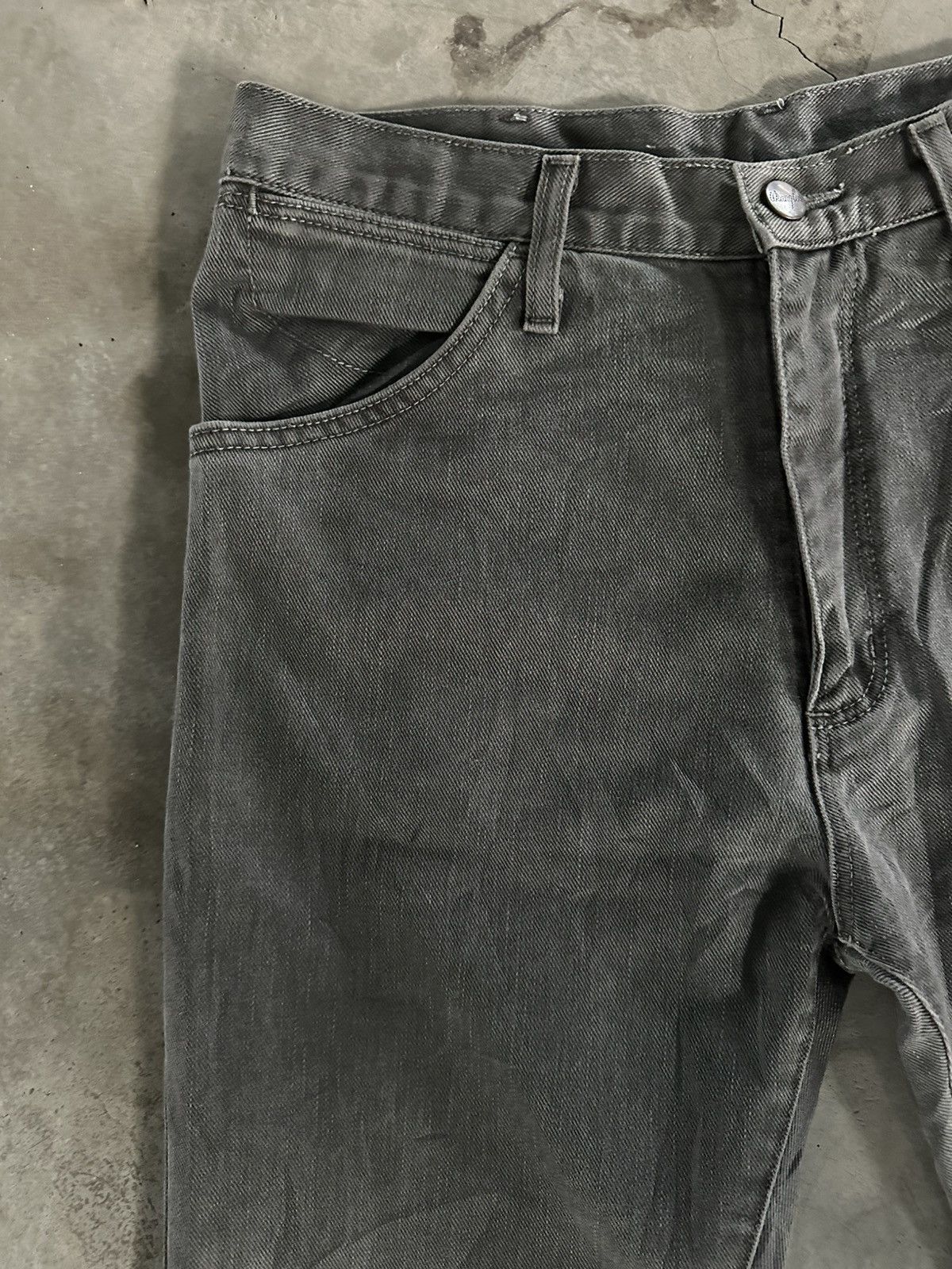 If Six Was Nine Vintage Wrangler Flare 80’ SCOVILL jeans Size US 30 / EU 46 - 11 Thumbnail