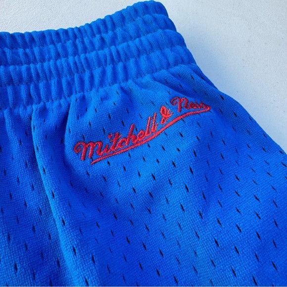 Designer × Mitchell & Ness × Strellson NWT MITCHELL & NESS EPC SPACE JAM 96 SHORTS 2XL XXL Size US 36 / EU 52 - 9 Thumbnail