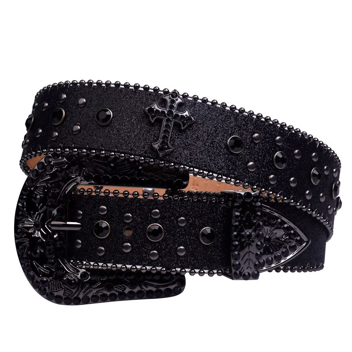 Designer × Japanese Brand × Vintage Man-made Diamond Belt Size ONE SIZE - 2 Thumbnail