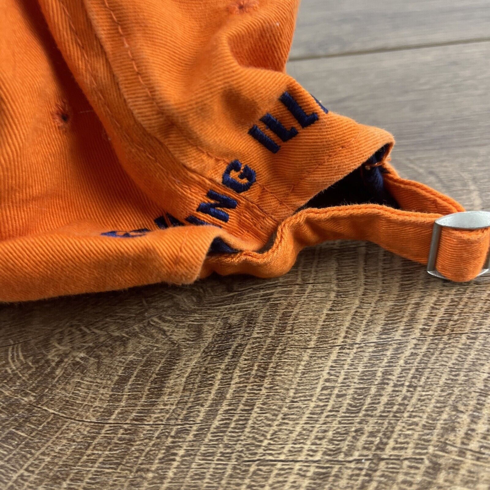 Other Illinois Fighting Illini Hat Orange Adjustable Hat Adjustabl Size ONE SIZE - 11 Thumbnail