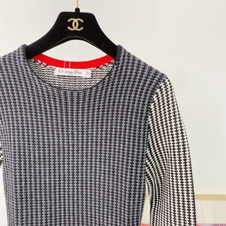 Dior Dior Striped knitted dress Size XS / US 0-2 / IT 36-38 - 3 Thumbnail