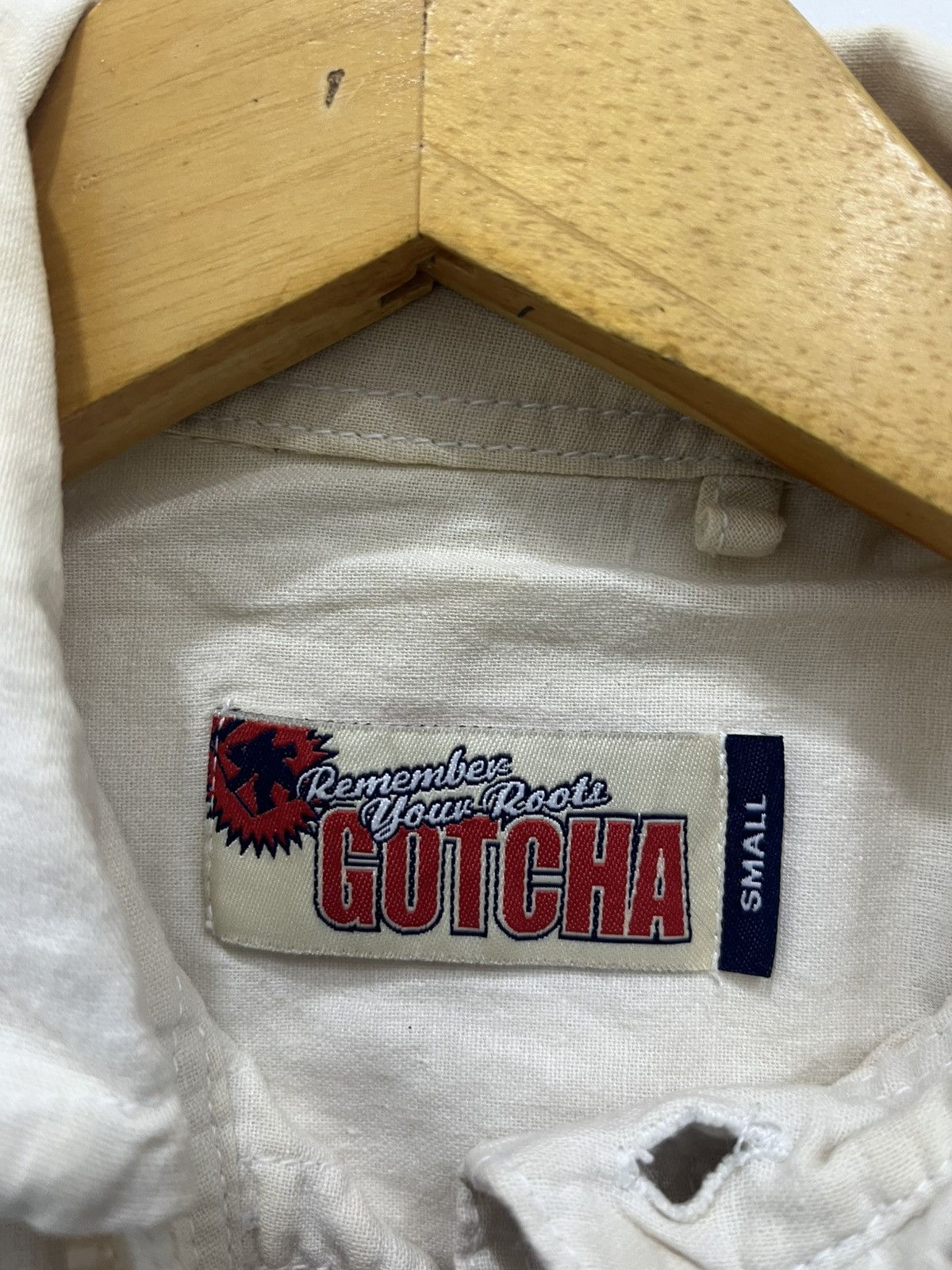 Japanese Brand Gotcha California Japanese Poem Vtg Size US S / EU 44-46 / 1 - 4 Thumbnail