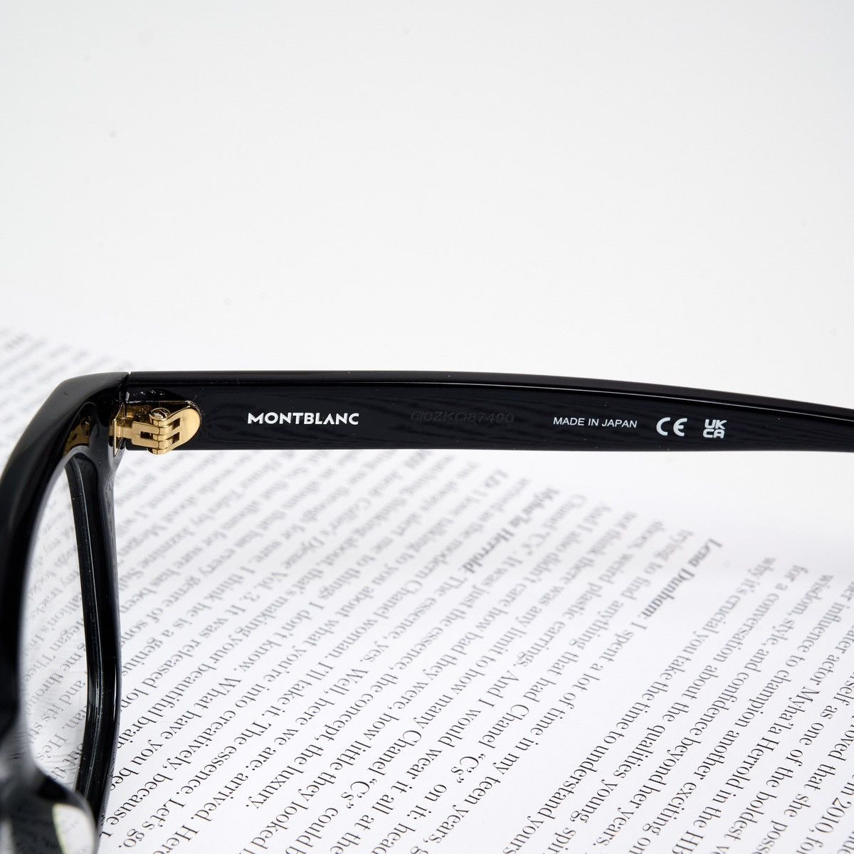 Montblanc MONTBLANC MB0305O 001 GLASSES Size ONE SIZE - 5 Thumbnail