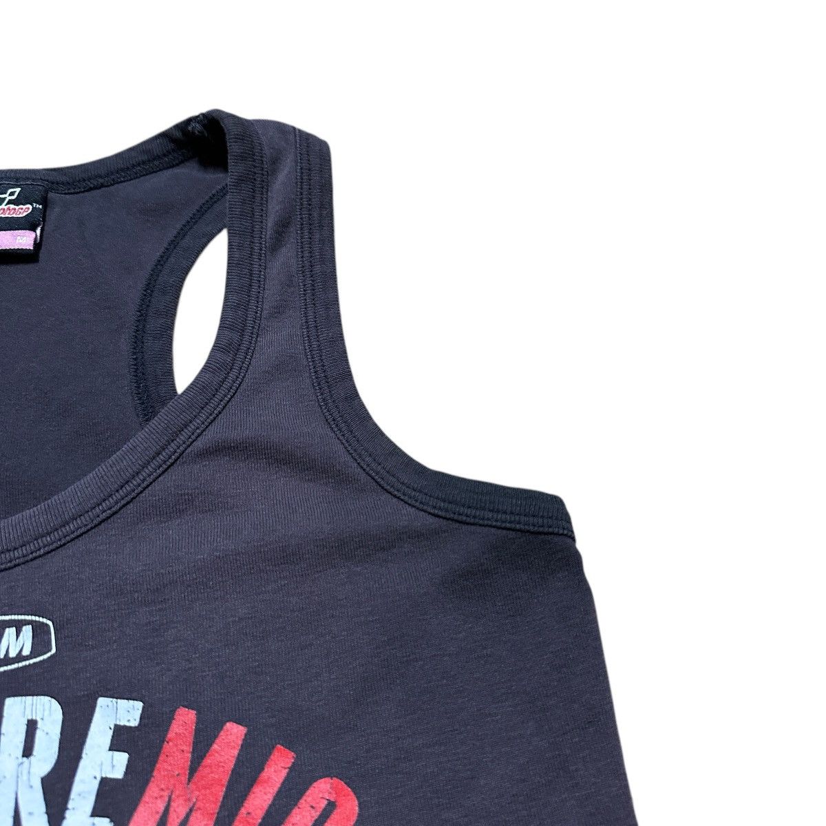 Vintage Vintage Y2K MotoGP Women’s Biker Tank Shirt Size M / US 6-8 / IT 42-44 - 4 Thumbnail