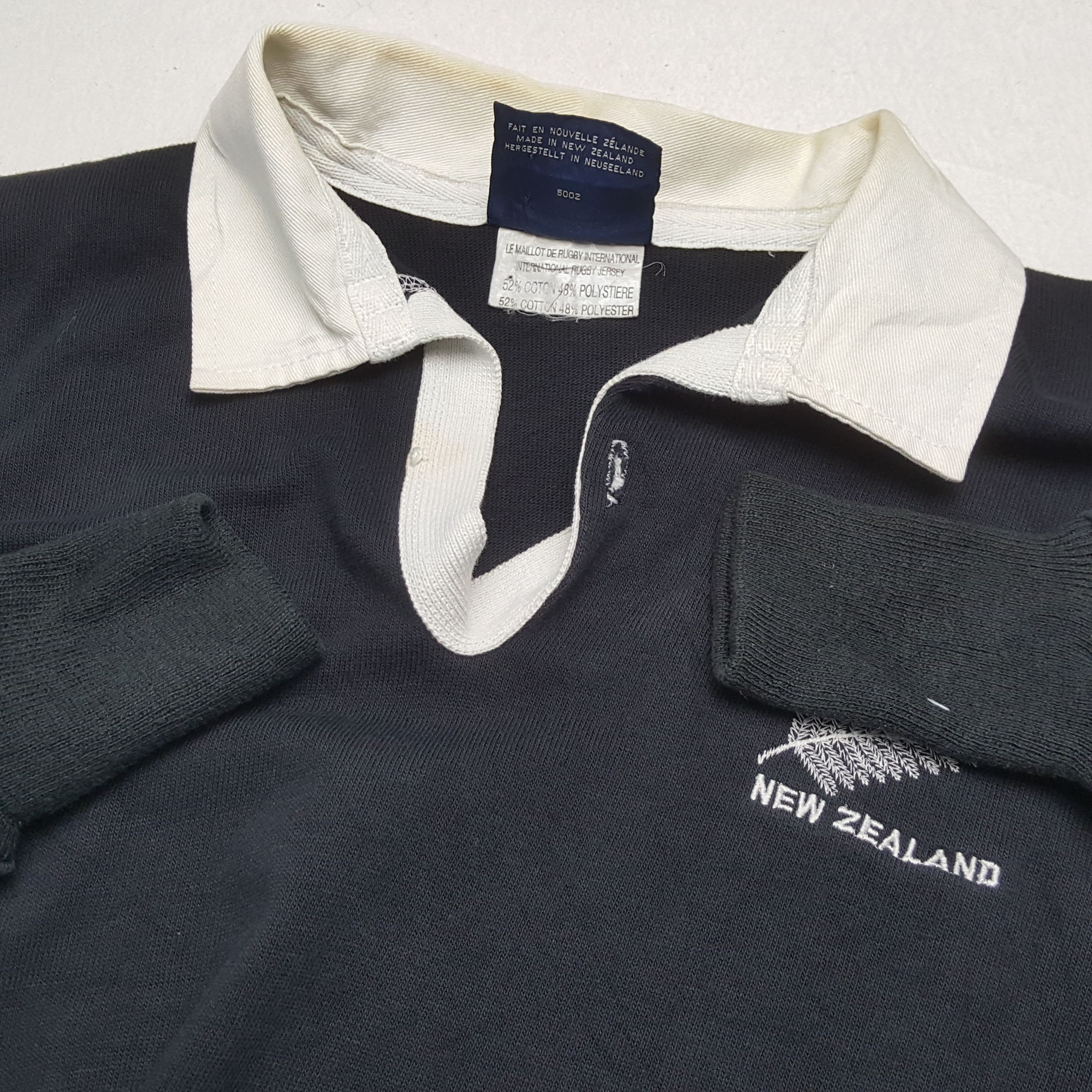 Canterbury of New Zealand × Vintage CANTERBURY OF NEW ZEALAND Polos Rugby Style Size US L / EU 52-54 / 3 - 7 Thumbnail