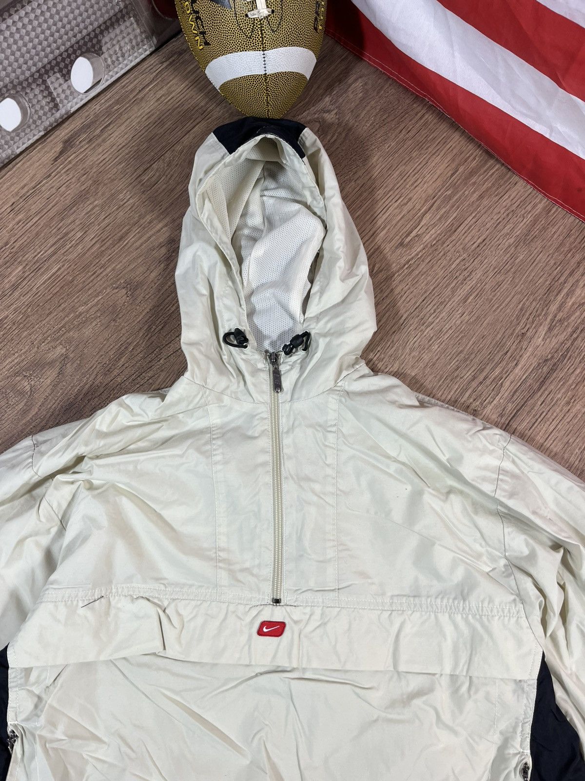 Nike Vintage Nike Nylon Anorak Jacket 90s Size US S / EU 44-46 / 1 - 4 Thumbnail