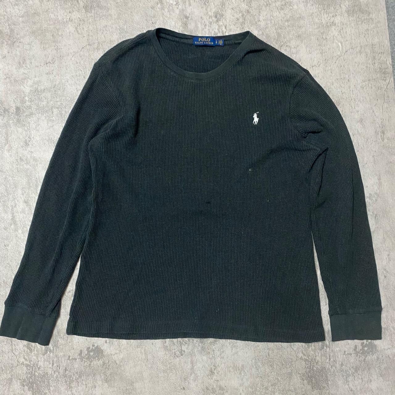 Polo Ralph Lauren Black Polo Ralph Lauren long sleeve thermal top #preppy Size US L / EU 52-54 / 3 - 1 Thumbnail
