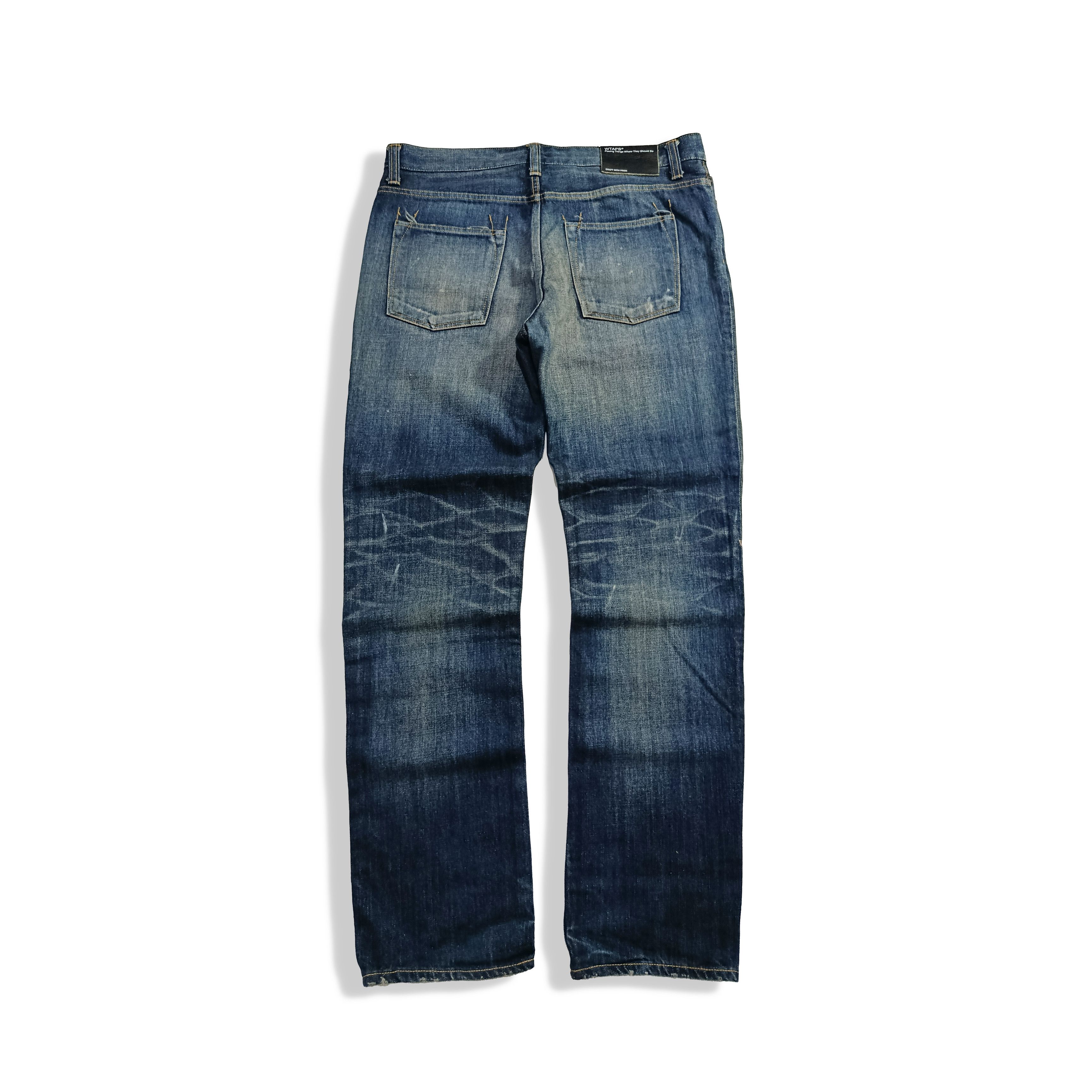 Wtaps WTAPS WAY OF LIFE BLUES Skinny Denim Made in Japan Size US 34 / EU 50 - 2 Thumbnail