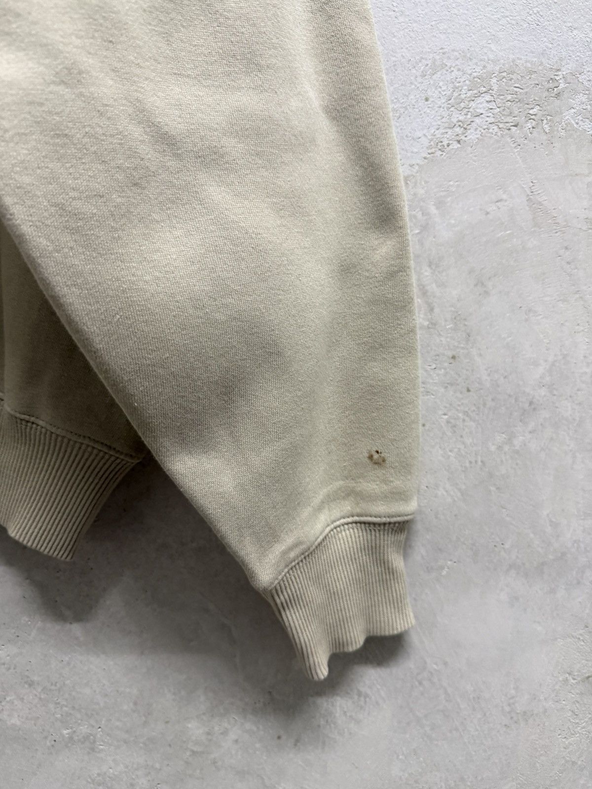 Nike Vintage Nike Small Swoosh Cream Travis Hoodie Size US XXL / EU 58 / 5 - 5 Thumbnail