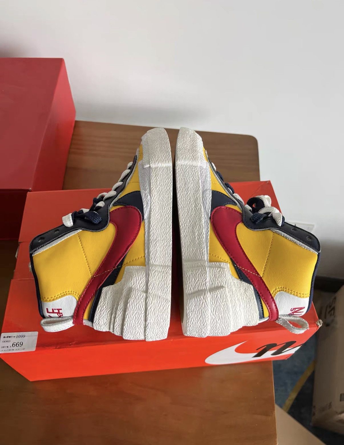 Sacai Sacai x Nike Blazer Mid J42 Size US 7 / IT 37 - 4 Thumbnail