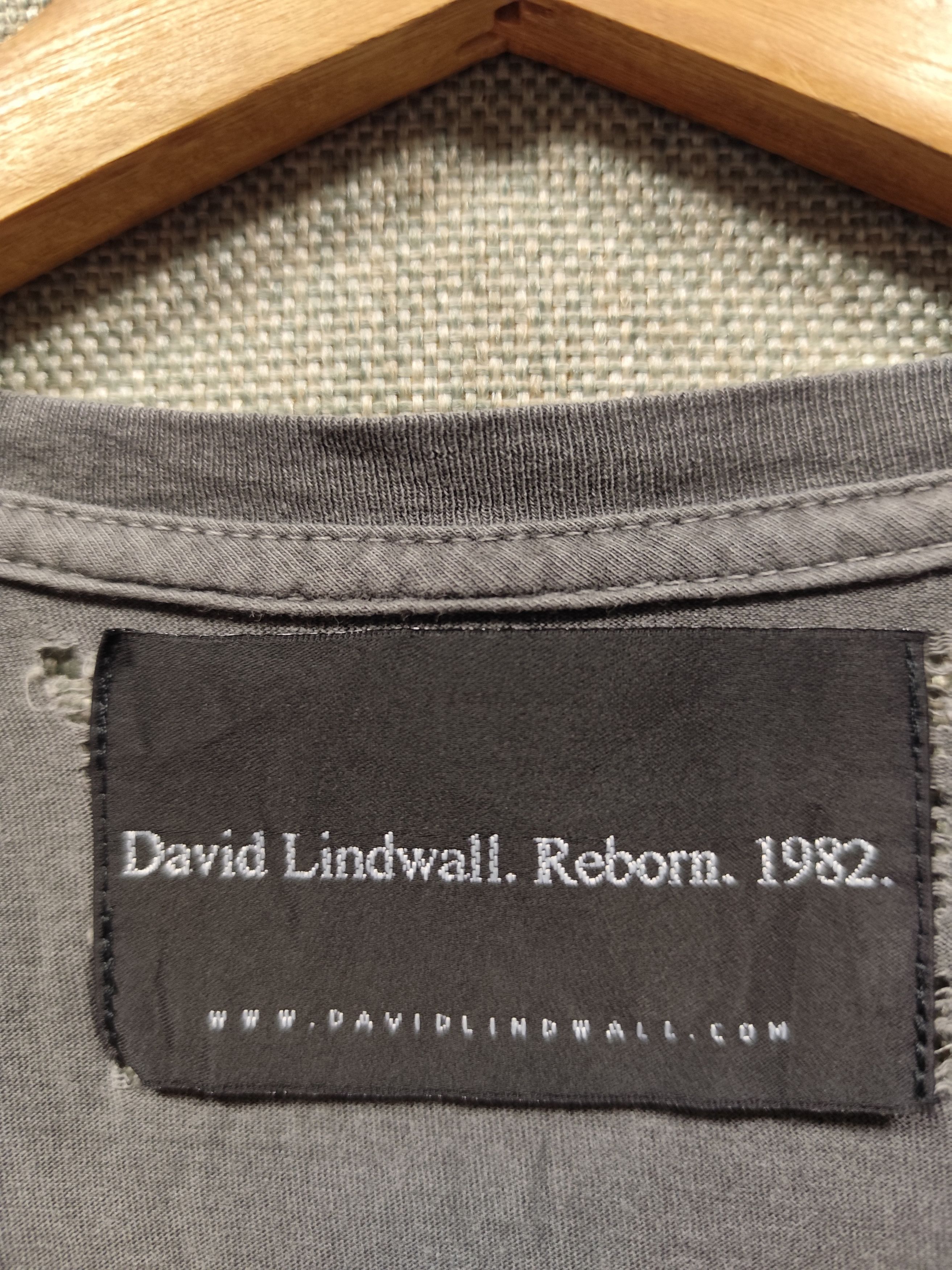 Vintage T Shirt David Lindwall.Reborn.1982 Size US M / EU 48-50 / 2 - 4 Thumbnail
