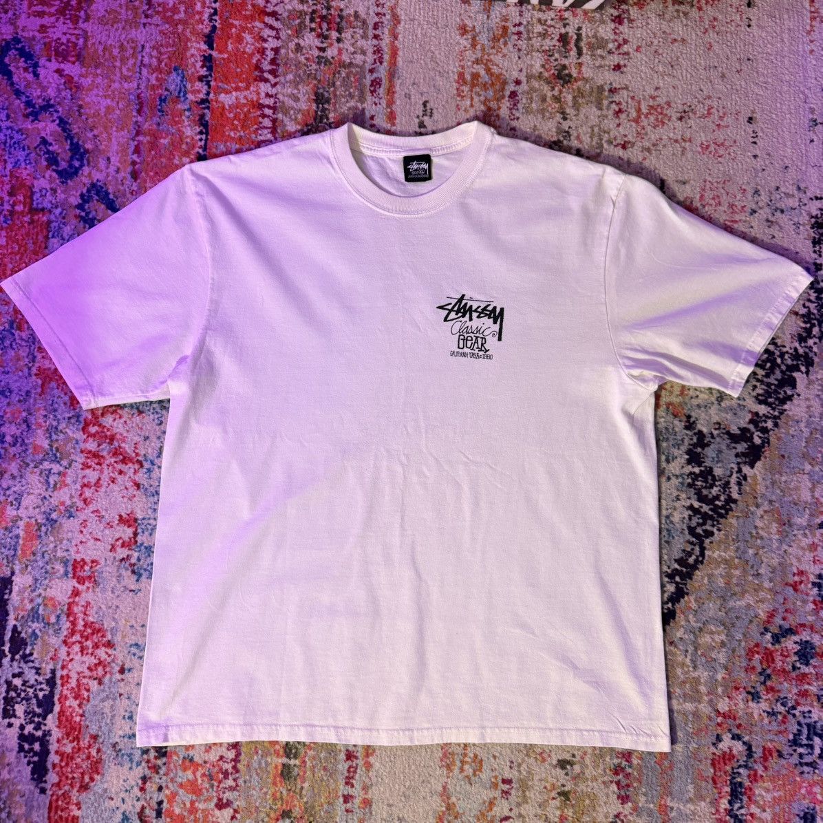 Stussy STUSSY “CLASSIC GEAR” TEE Size US XL / EU 56 / 4 - 3 Thumbnail