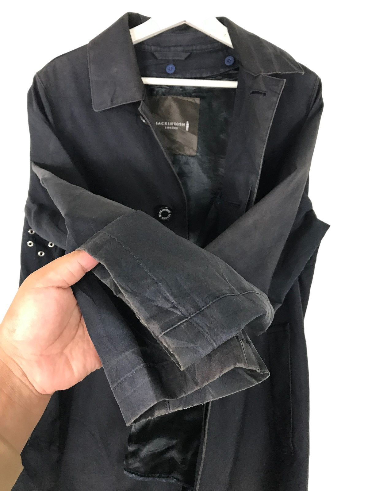 Mackintosh 💥 MACKINTOSH LONDON TRENCH COAT Size US S / EU 44-46 / 1 - 8 Thumbnail