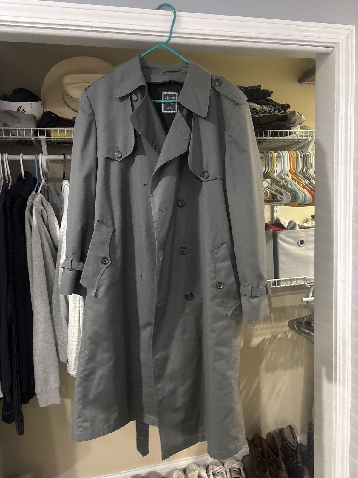 Christian Dior Monsieur Trench coat Size US L / EU 52-54 / 3 - 1 Thumbnail
