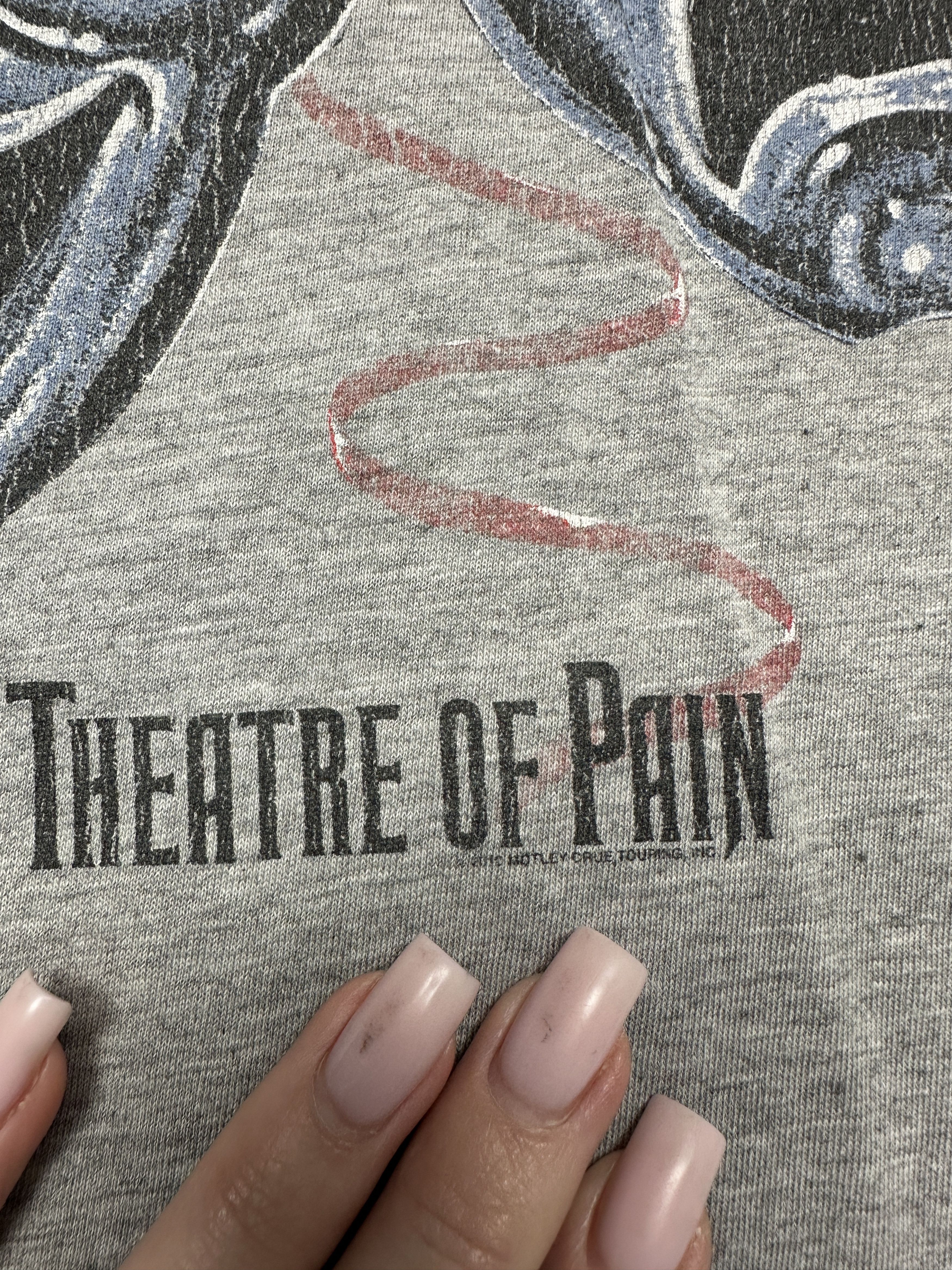 Band Tees Motley Crue Theatre of Pain 2010 Mens Rock Band T-Shirt Size US L / EU 52-54 / 3 - 4 Thumbnail