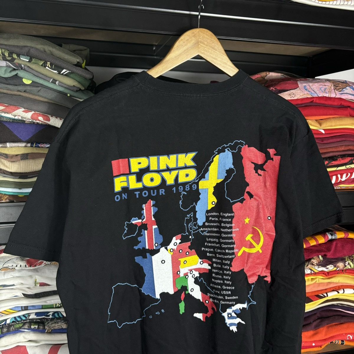 Band Tees × Vintage Vintage Pink Floyd The Dark Side Of The Moon Tee Rare Size US L / EU 52-54 / 3 - 4 Thumbnail