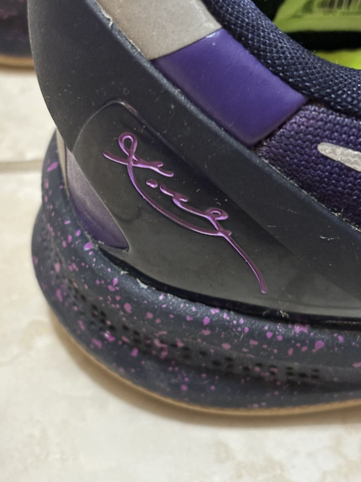 Nike Rare Nike Kobe 8 Playoffs Purple Platinum Shoes Size 9.5 Size US 9.5 / EU 42-43 - 18 Thumbnail