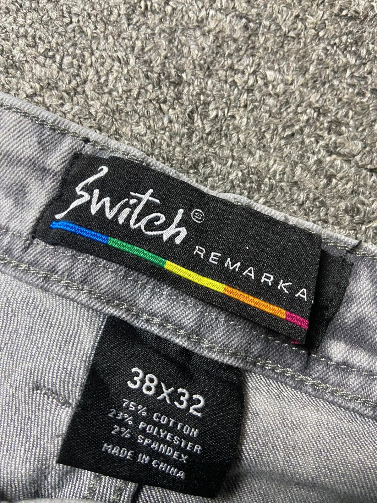 Japanese Brand Switch Remarkable Distressed Denim Jeans (145) Size US 39 - 4 Thumbnail